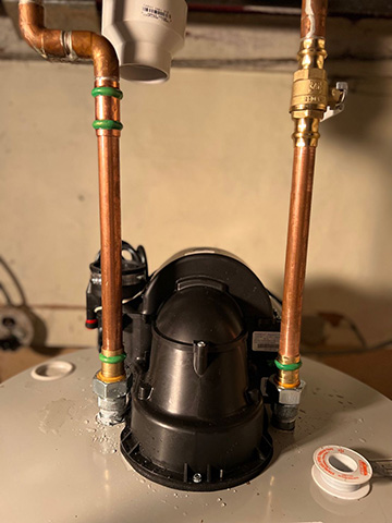 CopperPress Water Heater Installation